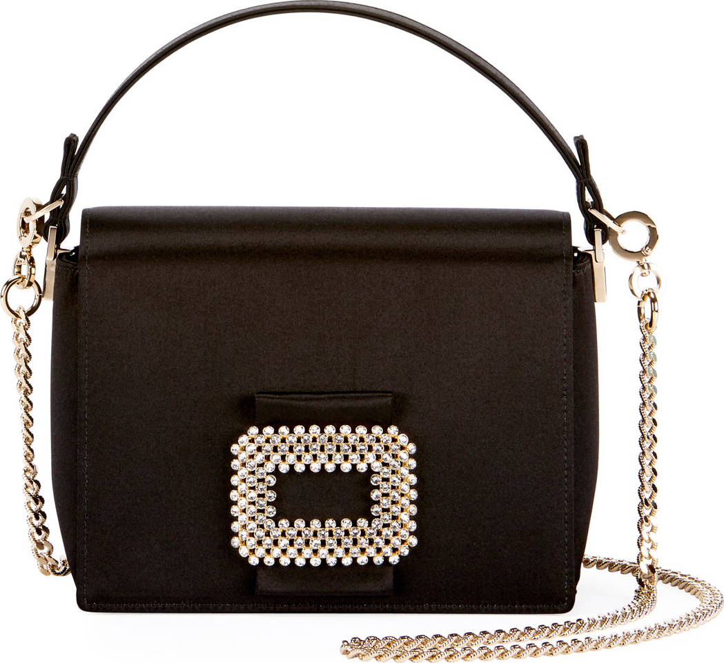 Roger Vivier Square Satin Evening Bag