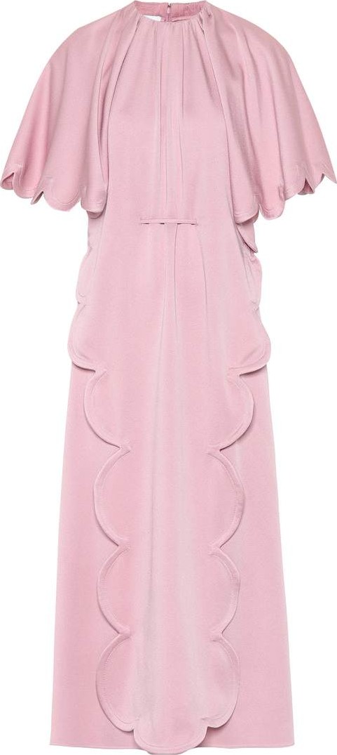 Valentino Scalloped cady dress