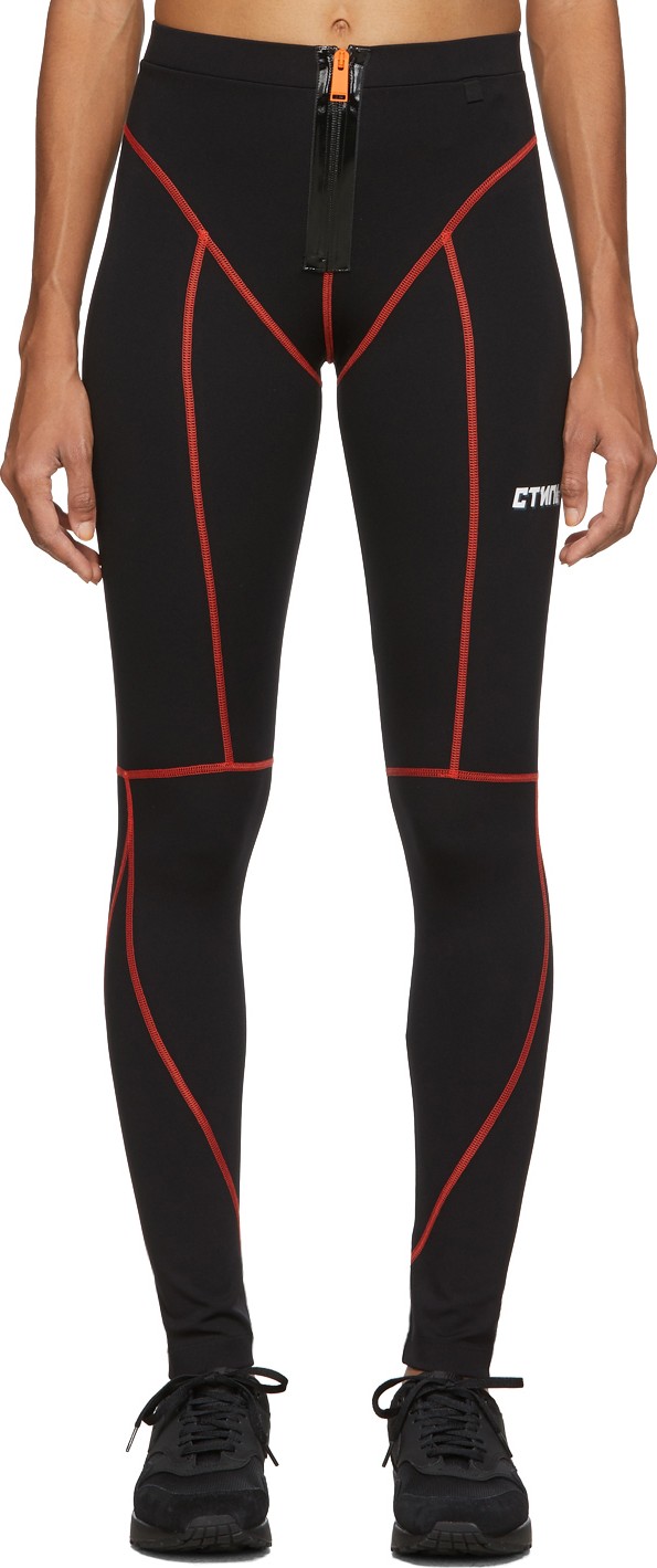 Heron Preston Black 'Style' Active Leggings