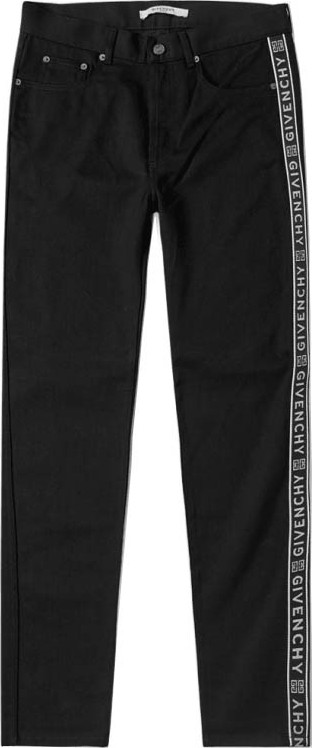 Givenchy taped logo jeans
