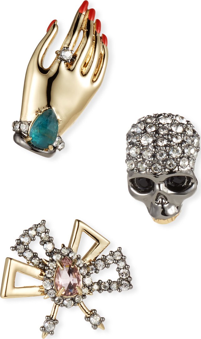 Alexis Bittar Vanitas Pin Set