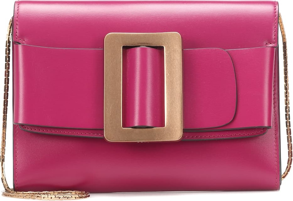 BOYY Buckle Travel leather clutch