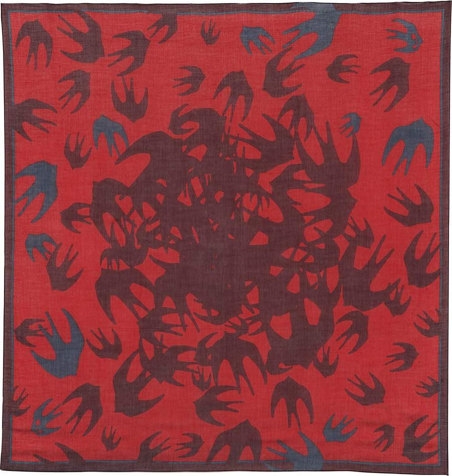 McQ - Alexander McQueen Swallow printed scarf