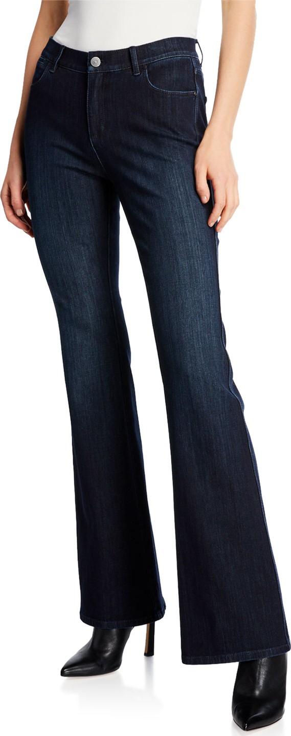 Lafayette 148 New York Mercer Flared Prestige Denim Jeans