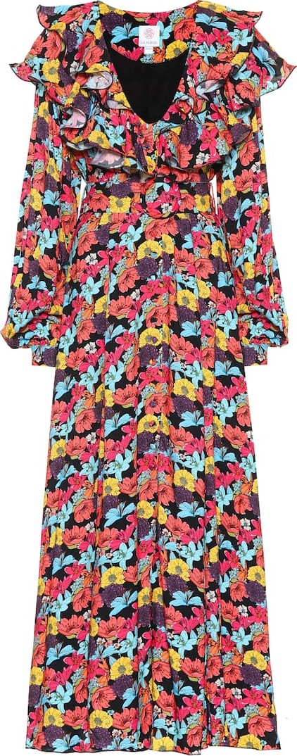 Gül Hürgel Floral printed maxi dress