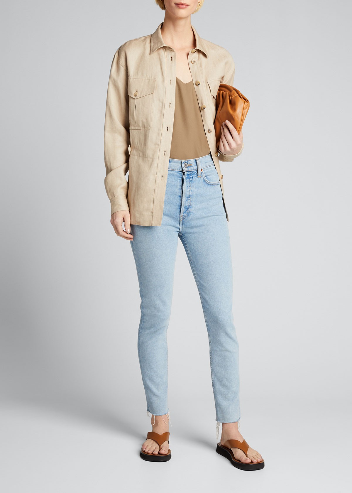 RE/DONE 90s High-Rise Ankle Crop Jeans