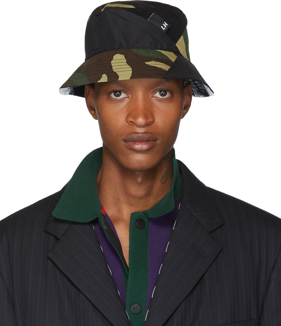Liam Hodges Reversible Black & Khaki Camo Hat