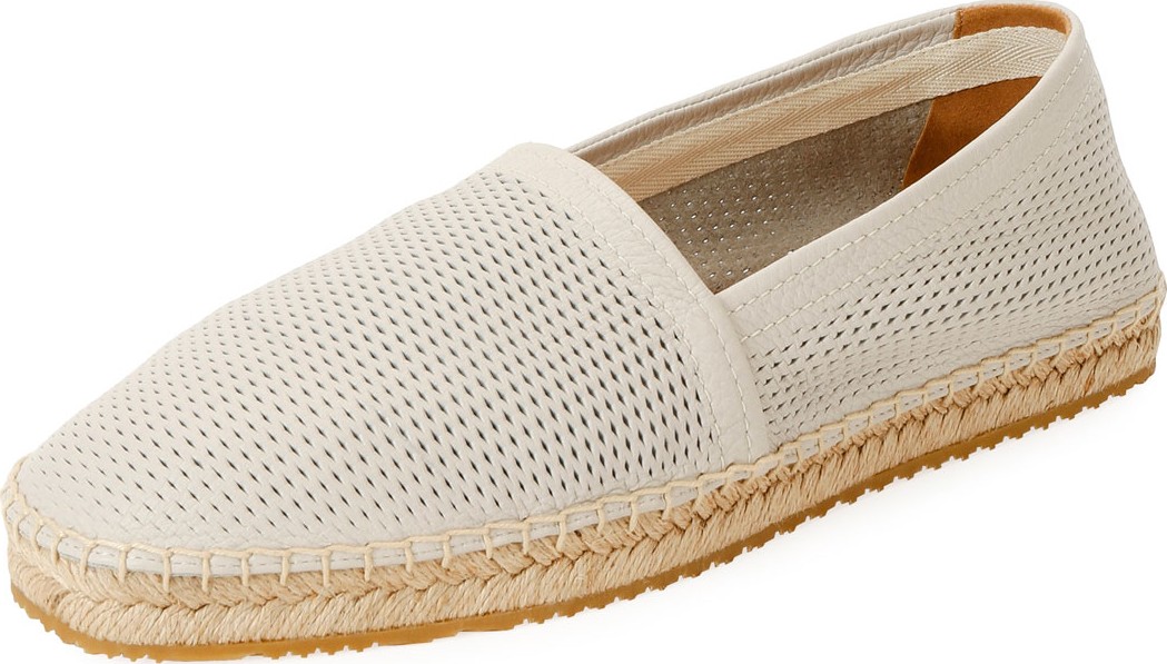 Giorgio Armani Men's Perforated Mesh Espadrille