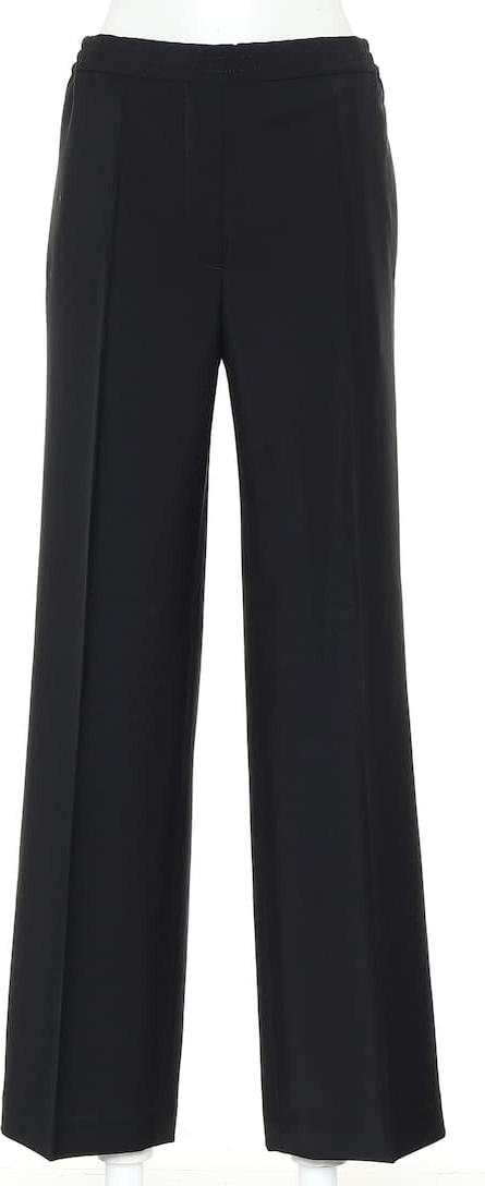 Acne Studios High-rise wool-blend straight pants