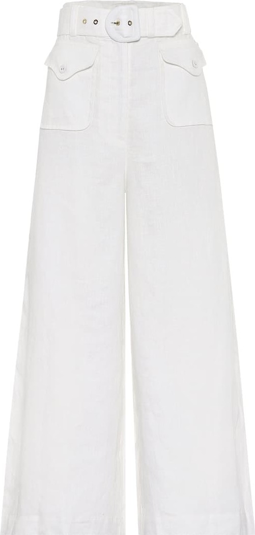 Zimmermann Super Eight Safari linen pants