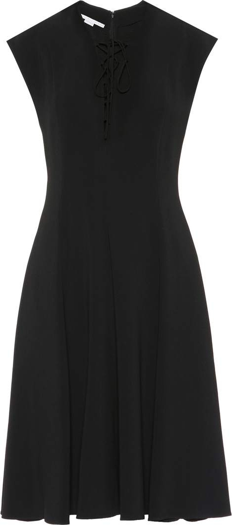 Stella McCartney Sleeveless crêpe dress