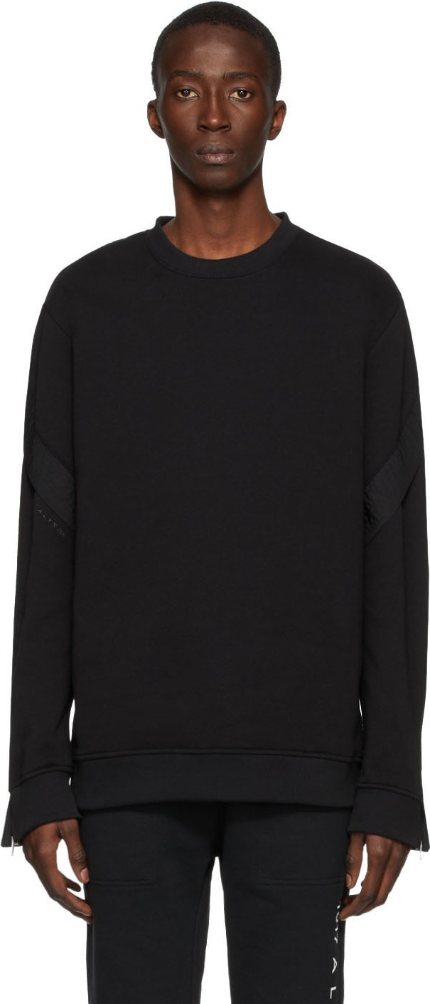 1017 ALYX 9SM Black Trek Sweatshirt