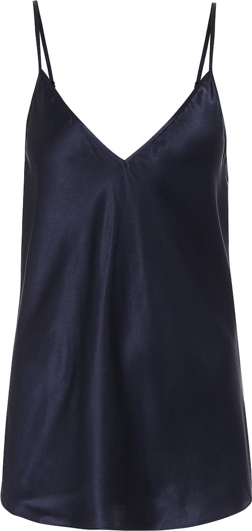 Lee Mathews Stella silk-satin camisole