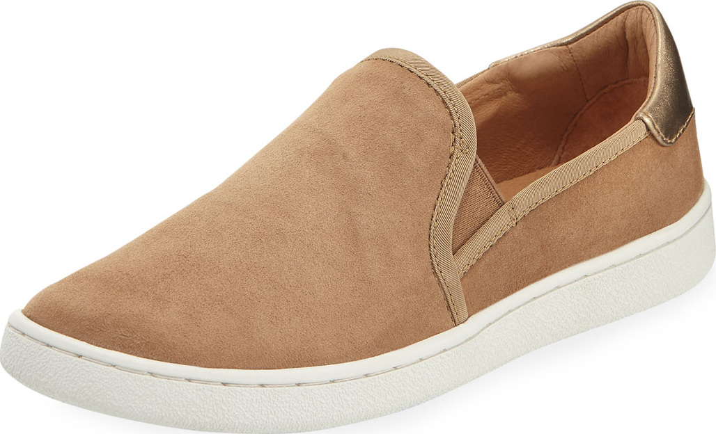 UGG Cas Suede Slip-On Sneakers
