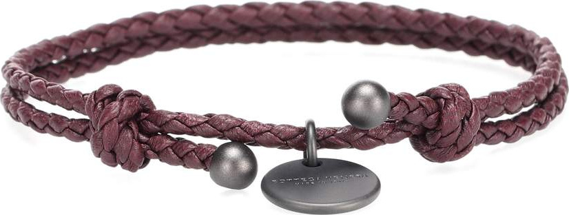 Bottega Veneta Intrecciato leather bracelet