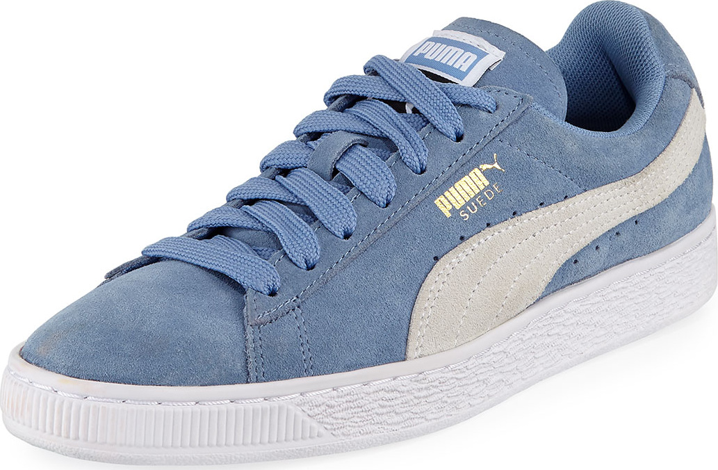PUMA Classic Suede Lace-Up Sneakers