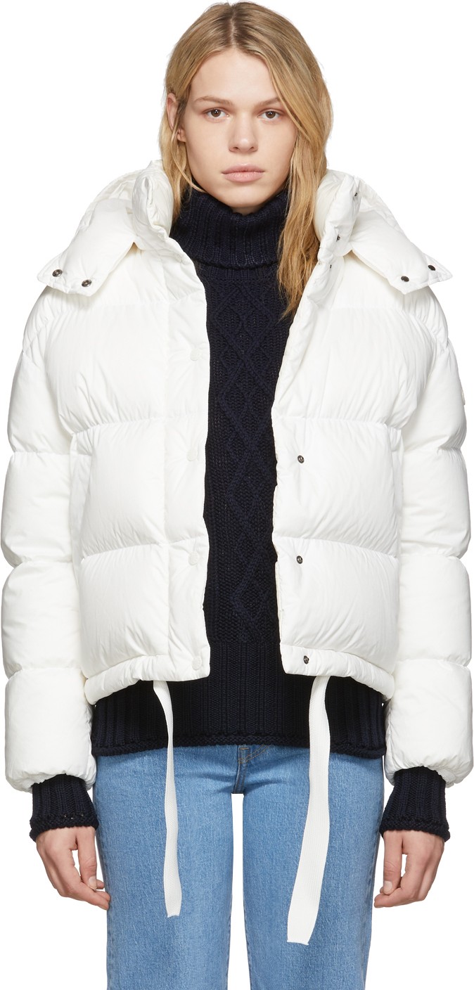 Moncler White Down Onia Jacket