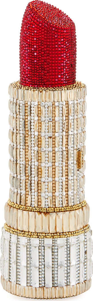 Judith Leiber Seductress Crystal Lipstick Clutch Bag Judith Leiber Seductress Crystal Lipstick Clutch Bag