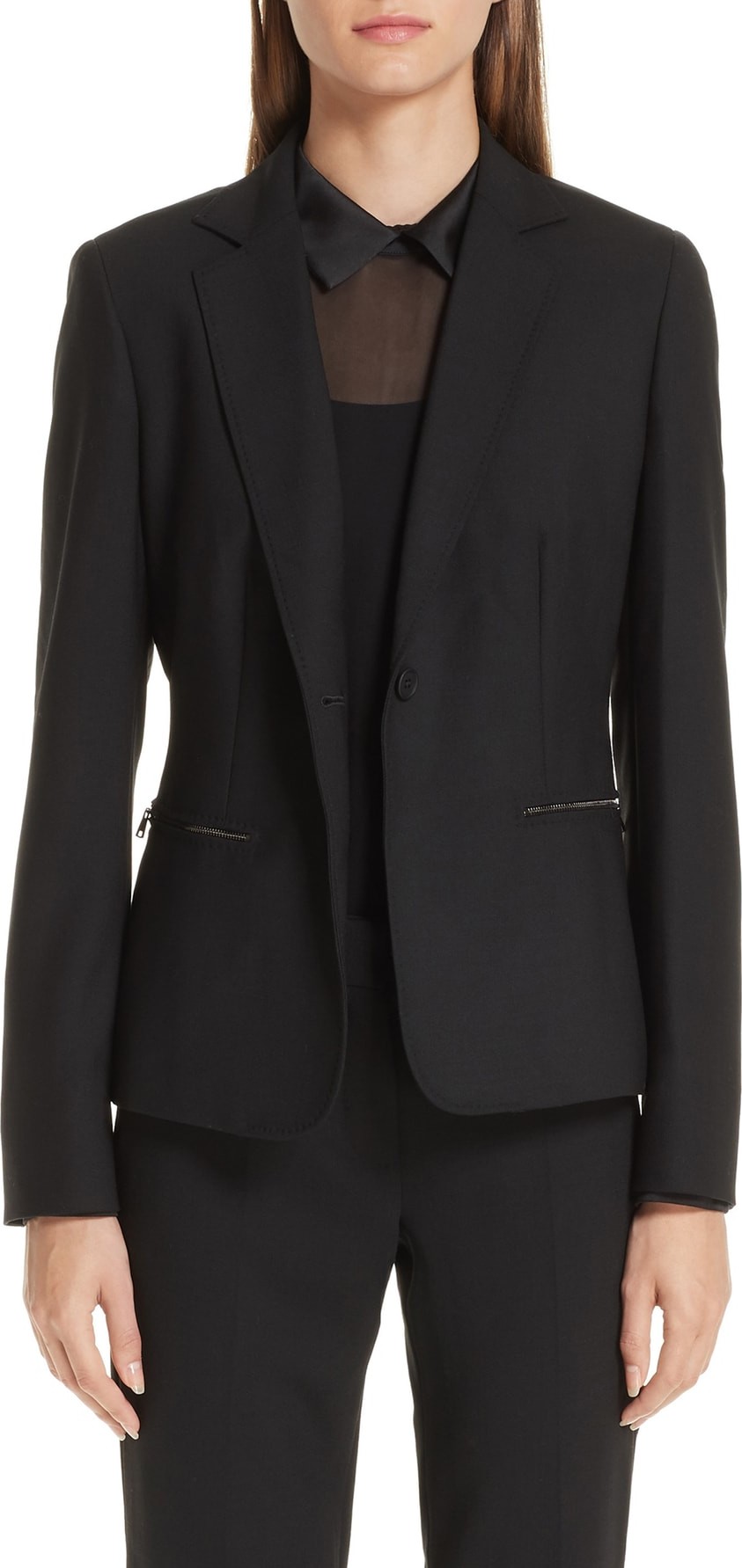 Max Mara Kansas Stretch Wool Jacket