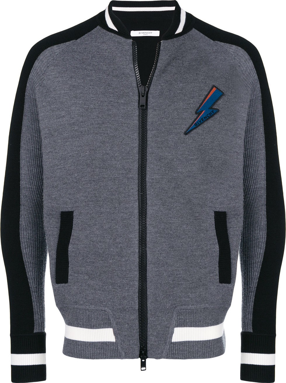 Givenchy contrast arm stripe jacket