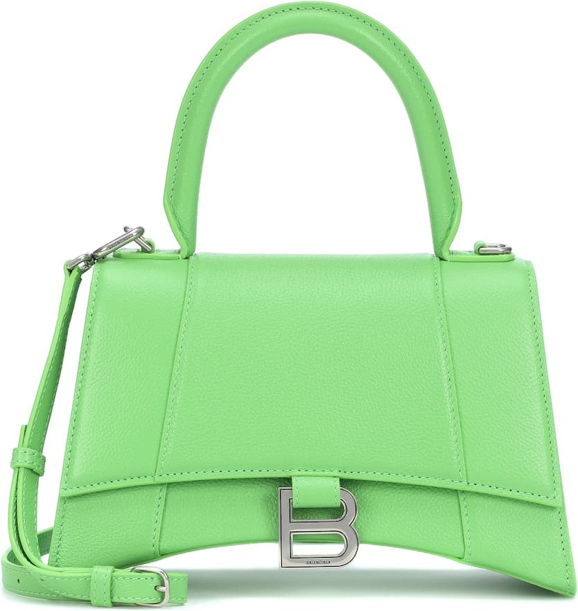 Balenciaga Hourglass S leather shoulder bag