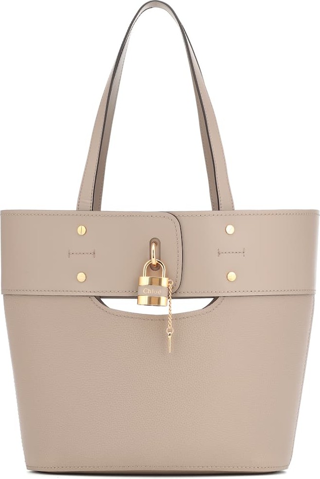 Chloe Aby Small leather shopper