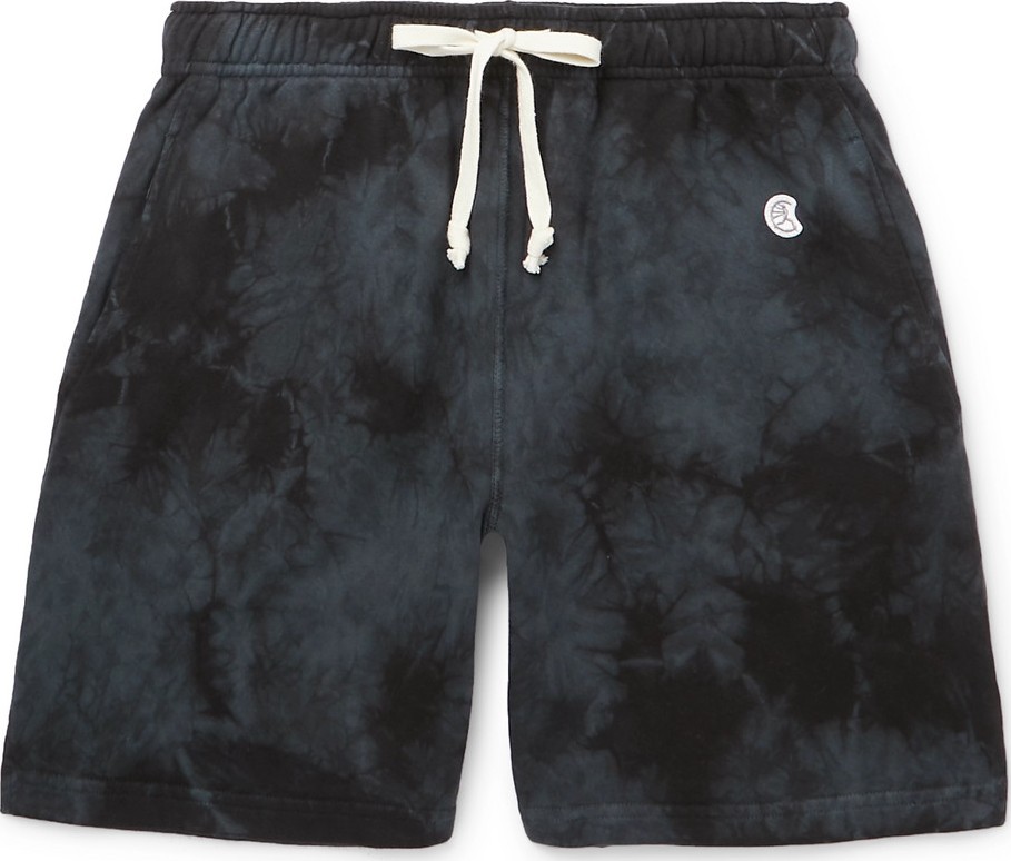 Todd Snyder + Champion Tie-Dyed Loopback Cotton-Jersey Shorts