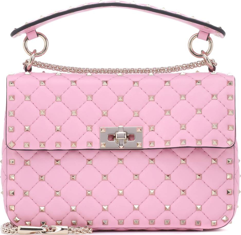 Valentino Valentino Garavani Rockstud Spike leather shoulder bag