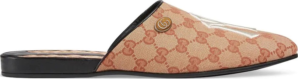 Gucci Original GG slippers with NY Yankees' patch