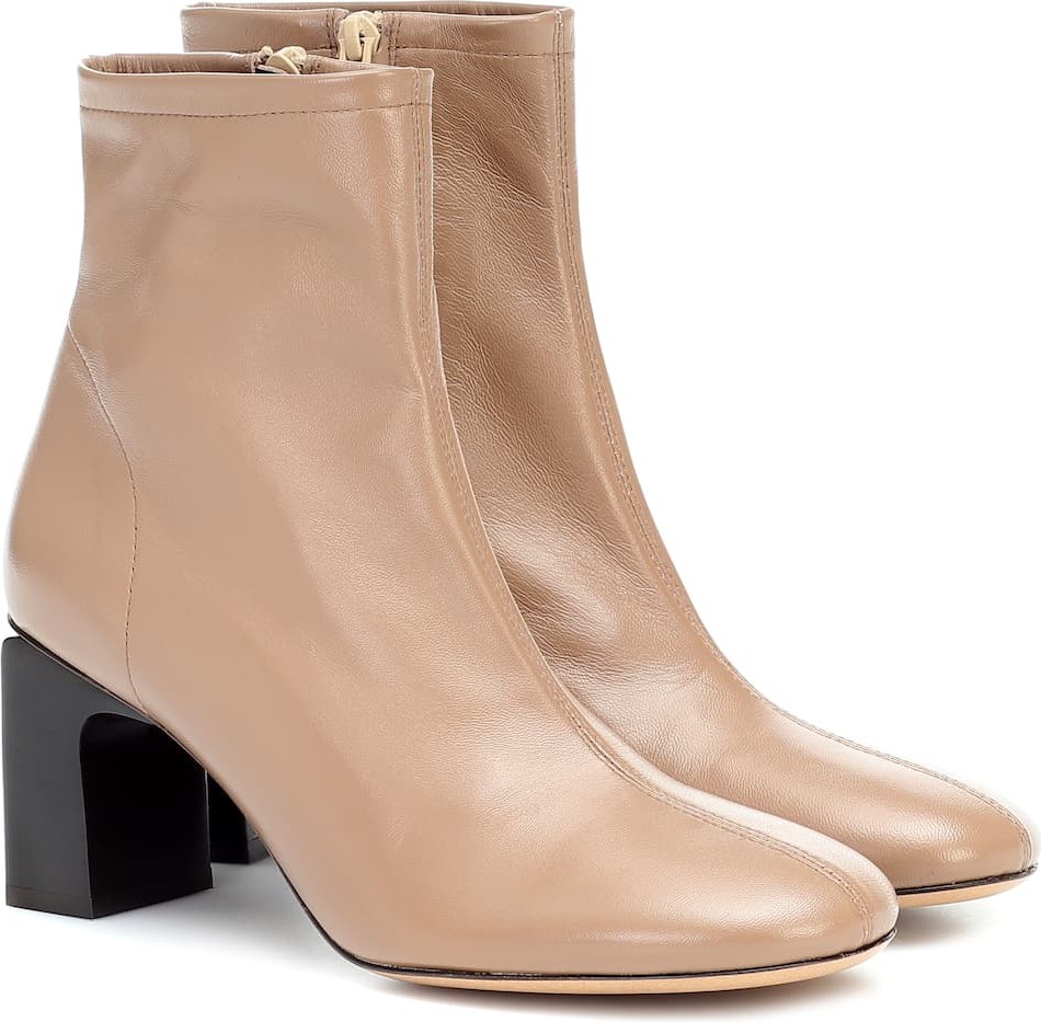 By Far Vasi leather ankle boots