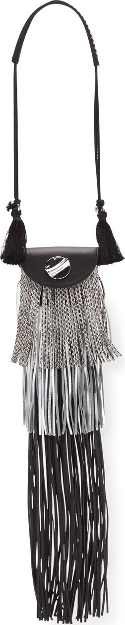 3.1 Phillip Lim Lola Festival Pouch Crossbody Bag w/ Fringe