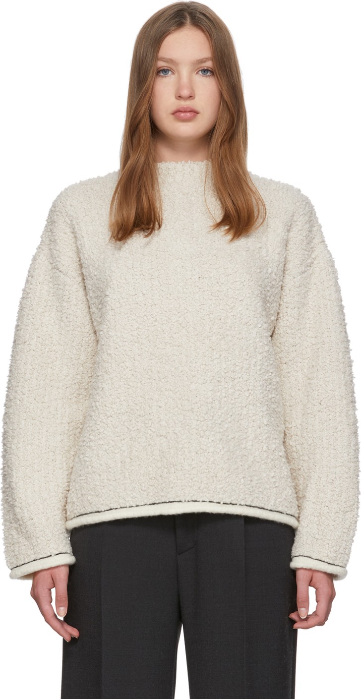 3.1 Phillip Lim Off-White Bouclé Sweater