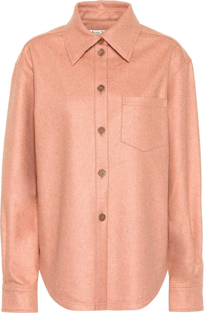 Acne Studios Flannel button-down shirt