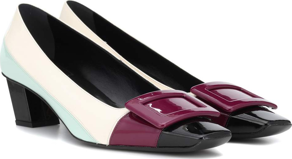 Roger Vivier Belle Vivier patent leather pumps