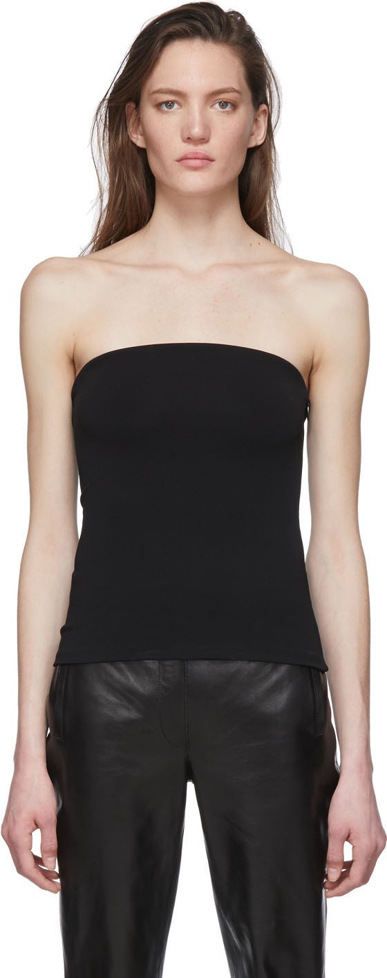 THE ROW Black Kriza Tank Top