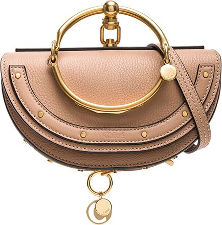 Chloe Small Nile Leather Minaudiere