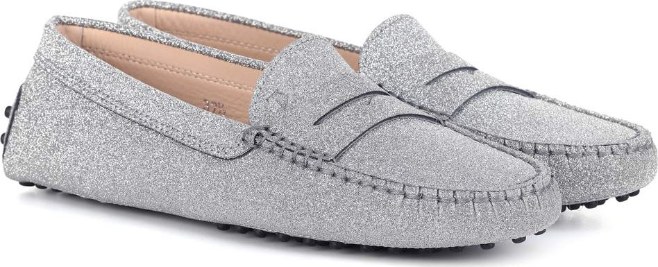 Tod's Gommino glitter loafers