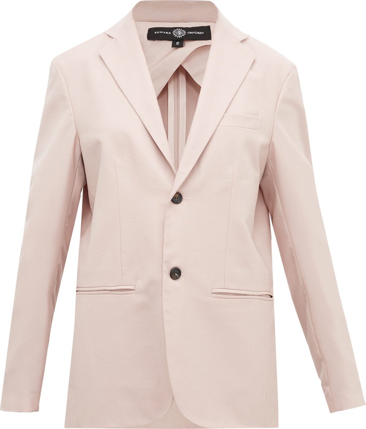 Edward Crutchley Single-breasted wool jacket