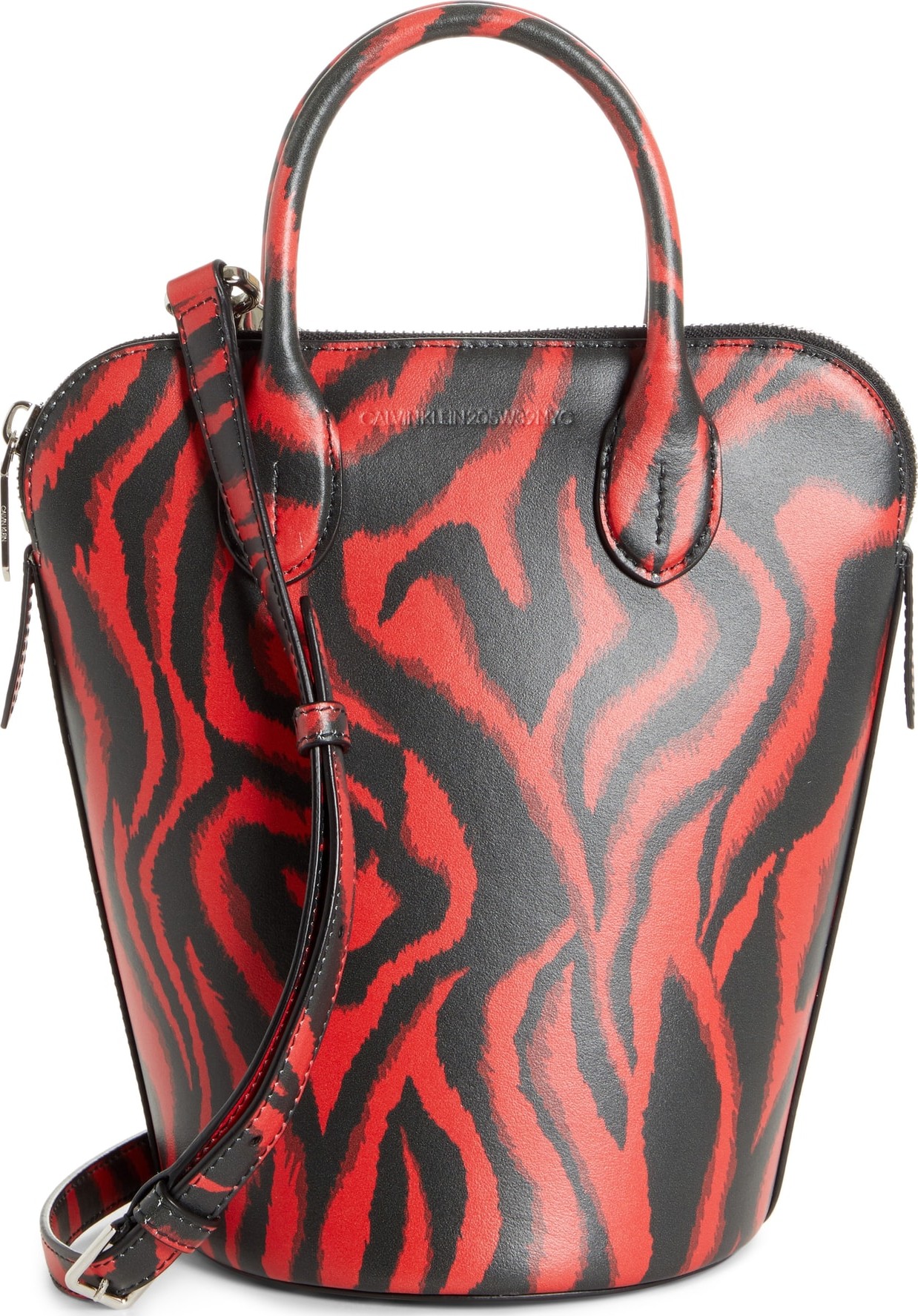 Calvin Klein 205W39NYC Mini Dalton Calfskin Bucket Bag