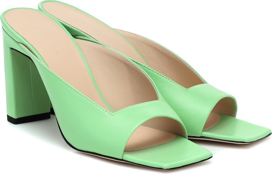 Wandler Isa leather sandals