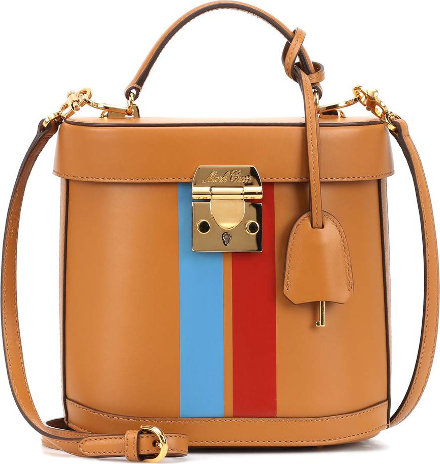 Mark Cross Benchley leather shoulder bag