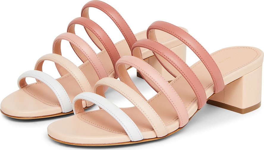 Mansur Gavriel Ombré Strappy Slide Sandal