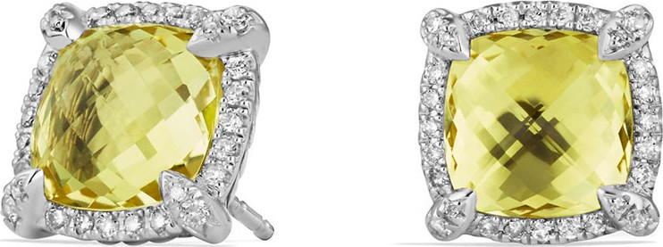 David Yurman 9mm Châtelaine® Stud Earrings with Diamonds