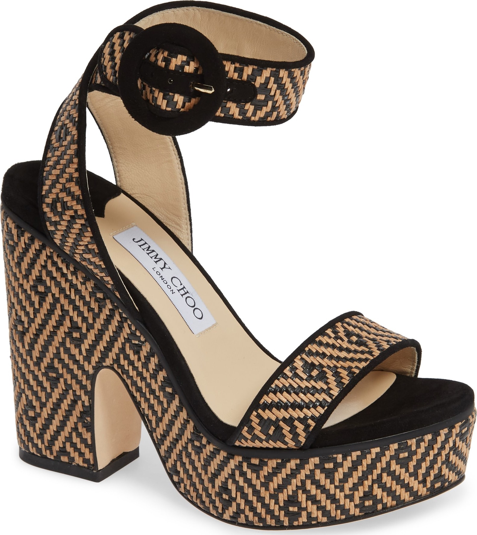 Jimmy Choo Aimee Platform Ankle Strap Sandal