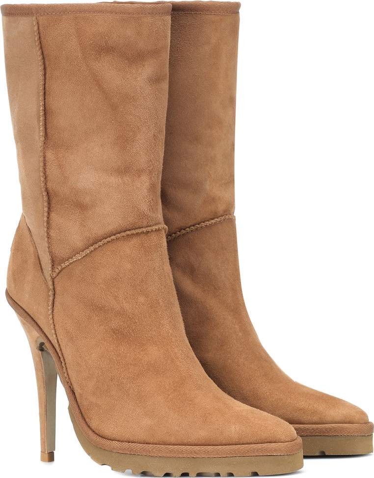 Y/Project X UGG LS1 suede ankle boots