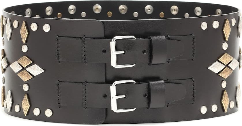 Isabel Marant Calvin embellished leather belt