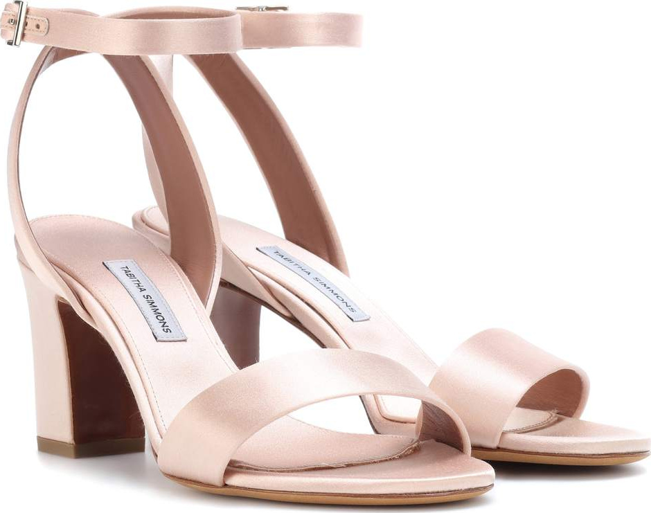 Tabitha Simmons Leticia satin sandals