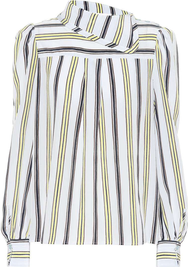 See By Chloé Striped silk blouse