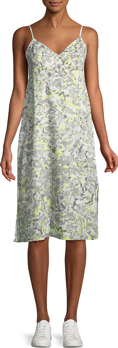 Splendid Double Layer Printed Cami Dress