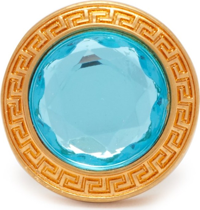 Versace Crystal dome ring